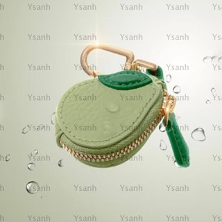 Ví Móc Khóa Trái Cây YSANH, Ví Móc Khóa Mini Quyến Rũ, Da Thời Trang Thiết Kế Dễ Thương Di Động Hình Quả Lê Ví Nữ Phụ Kiện
