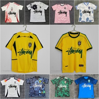 Stussy Stussy Jersey Brazil Flamenco Italy Commemorative Edition Portugal Inter Spain Jersey 6VI2