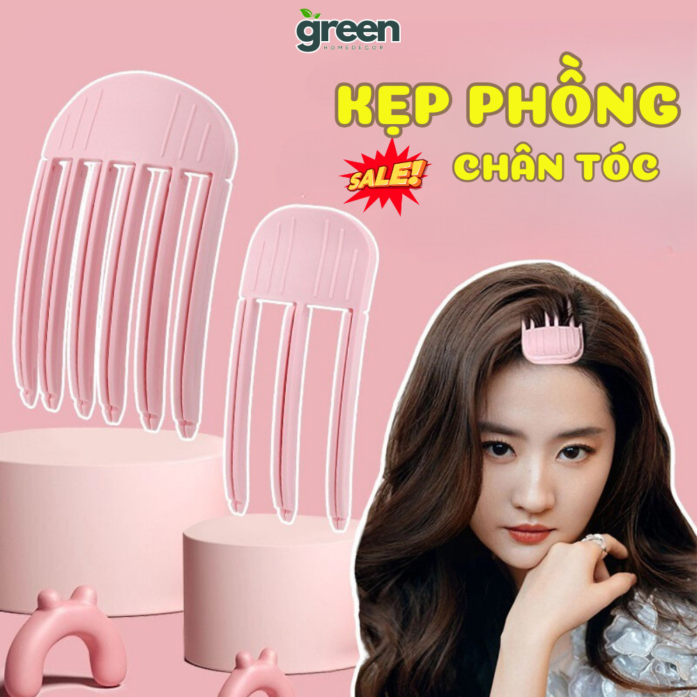 Lược Làm Phồng Chân Tóc, Kẹp Tạo Phồng Chân Tóc Mái Thời Trang Hàn Quốc 3 Răng - 6 Răng Cho Nam Nữ