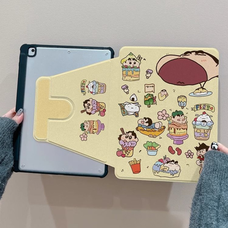 Vỏ bảo vệ cho Samsung Galaxy Tab A9 Plus S10ULTRA S7plus / S8plus Tab A7 lite S9plus / s10plus 12.4inch S9 FE + Tab S6 lite 10.4inch Vỏ Acrylic xoay có khe cắm bút