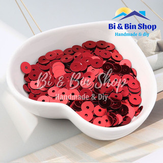 30g Kim Sa Phẳng 5mm Màu Kim Trang Trí, Đính Kết Trang Phục, Làm Phụ Kiện Thời Trang