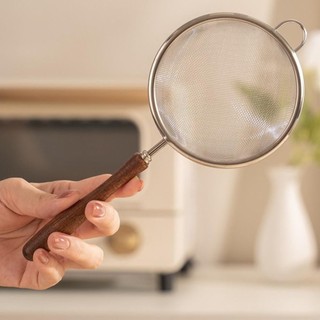 MIKYCO Matcha Sifter, Bộ lọc lưới mịn lưới rất mịn bằng thép không gỉ, Máy lọc thực phẩm nhỏ chống rỉ di động Dễ dàng làm sạch cho nhà bếp