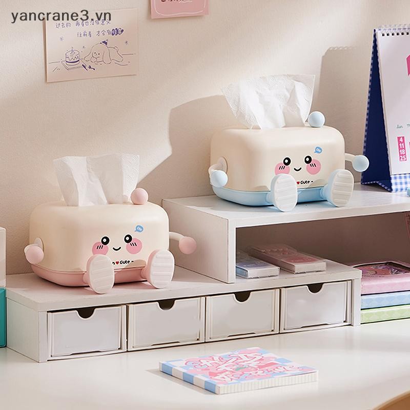 {YAN} Hộp đựng khăn giấy Phòng khách Đèn cao cấp Máy tính để bàn sang trọng Trang trí bàn nghệ thuật cao cấp Hộp giấy ngoại hình cao cấp sáng tạo {ya}