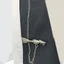 Treeling Vintage College Thẩm mỹ Dây buộc cổ có dây chuyền mũi tên cho sự kiện trong khuôn viên trường