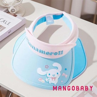 MG- [Được ủy quyền] Mũ che nắng mùa hè dành cho trẻ em Sanrio Kuromi Mũ che nắng mùa hè vành rộng rỗng Mũ che nắng cho bé gái bé trai