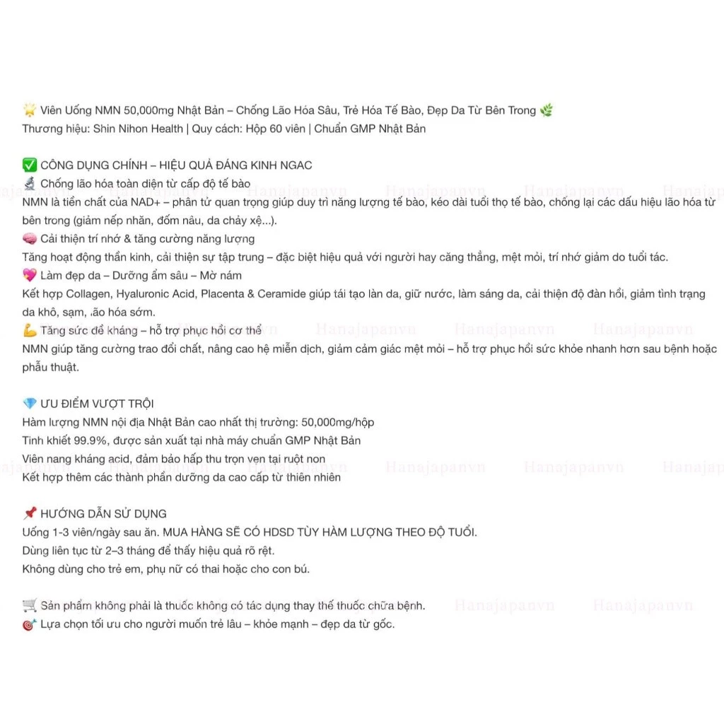 thanh-phan-nmn-50000mg-shin-nihon-health