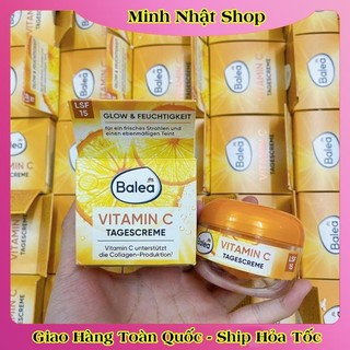 [Date mới đủ bill] Kem dưỡng trắng da, giảm nếp nhăn Balea Vitamin C của Đức