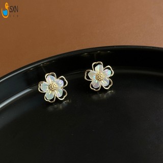 Bông Tai Hoa Nữ Vỏ Nhẹ Đa Năng Cá Tính Bông Tai Thích Hợp Cho Bé Gái Trang Sức Quà Tặng