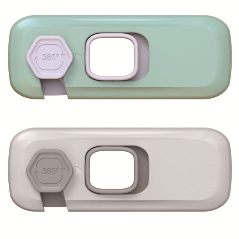Stay Baby Proof Door Frame Lock Anti Pinch Bảo vệ ngón tay Khóa an toàn