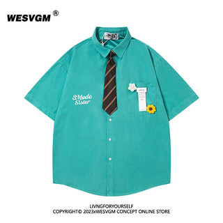 Nike Pin Ao Sơ Mi Tay Ngắn Họa Tiết Hoa, Phù Hợp Cho Mùa Hè