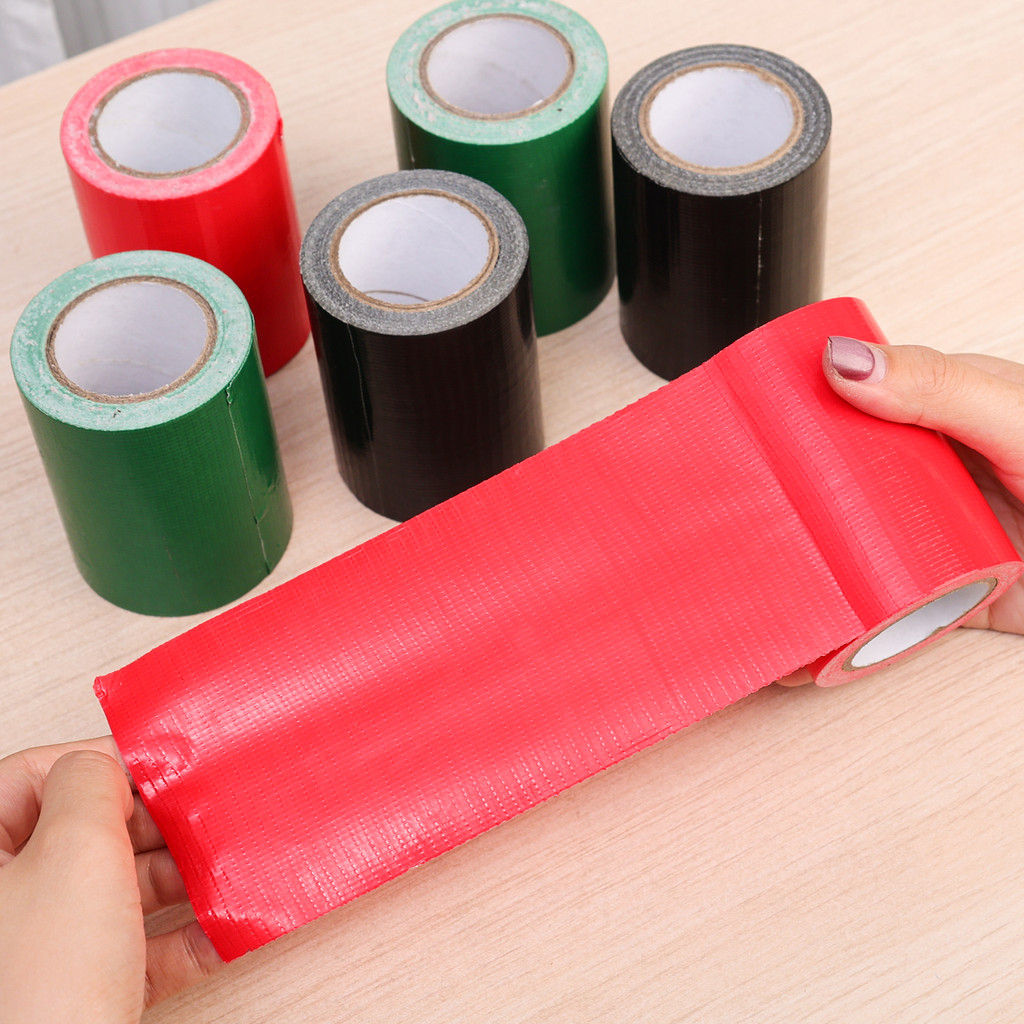 Băng sửa chữa bạt sợi thủy tinh 10 / 20 / 30M, Miếng dán tự dính chống thấm nước cho vỏ xe tải / Lều / Mái hiên, Tùy chọn nhiều màu