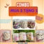 Hũ MINI 200ml bánh ăn dặm Handmade cho bé,( nặng khoảng 50-60g mỗi hũ tùy loại)