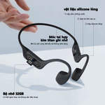 RHYFELL Swim5 Tai nghe dẫn truyền qua xương khi bơi Chất liệu silicon lỏng thân thiện với da Chống nước và chống bụi IP68 Thời lượng pin cực dài 8 giờ Tai nghe thể thao tai nghe không dây — ảnh 7