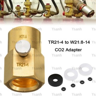 Bộ chuyển đổi YSANH CO2 Bộ điều chỉnh Homebrew có van chảy máu cho Sodastream