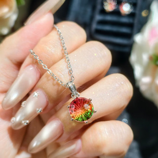 Châu Âu Mỹ ins Sản phẩm mới Bộ đồ pháo hoa kim cương đầy màu sắc dành cho nữ