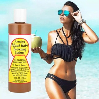 Maui Babe Browning Tanning Lotion, Tan Enhancer 118ml