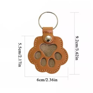 Mèo Móng Vuốt Móc Khóa Dễ Thương Sáng Tạo Thú Cưng Tóc Túi Bảo Quản Thời Trang Kitty Con Chó Con Móc Khóa Chó Paw Mặt Dây Chuyền