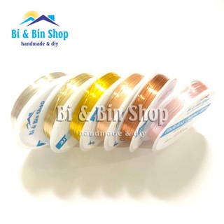 Dây Kẽm Cao Cấp Bền Màu Không Gỉ Làm Trang Sức Handmade Phụ Kiện Trâm Cài Tóc
