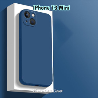[Phong cách mới] Dành cho IPhone 13 Mini Cover Silicone Full Case Vỏ điện thoại màu trơn cổ điển Vỏ chống bẩn