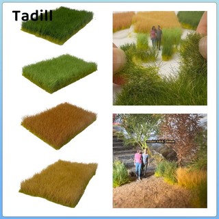 Tadill Mini Grass Tufts Mô hình cỏ thu nhỏ Diorama DIY Hand Torn Mini Phong cảnh cho 1 / 35 1 / 64 1 / 87 Bàn cát phong cảnh đường sắt