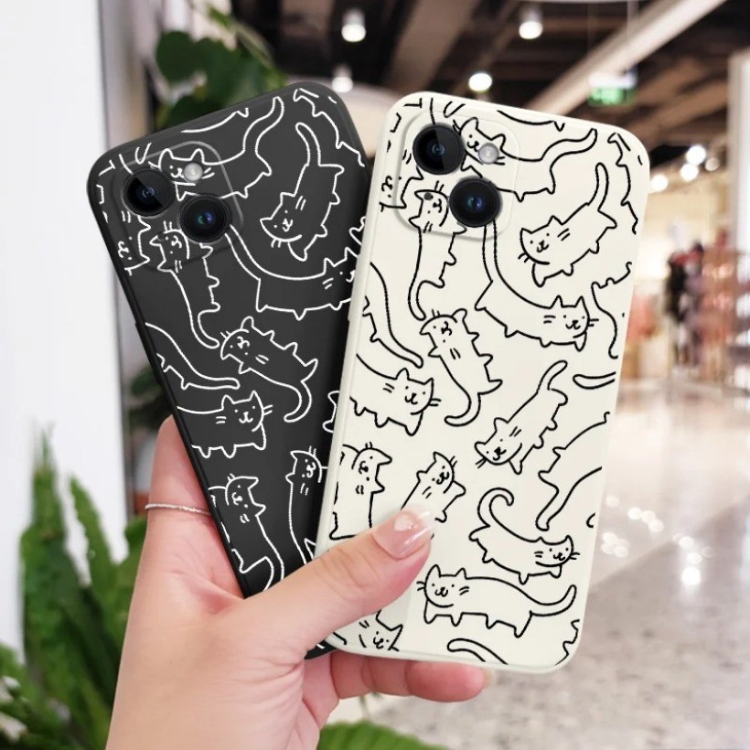 Ốp Điện Thoại Line Cat Park Cho Samsung S21 S10 S9 Plus Ultra Note 9 10 20 Siêu Chống Sốc Silicon Mềm Ốp Lưng