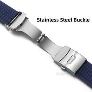 Dây đeo đồng hồ silicon chống nước 20mm 22mm 24mm cho SEIKO Diver Đồng hồ cao su Vòng tay Vòng tay thạch anh Đồng hồ cơ nam nữ Dây đeo cổ tay Khóa gấp