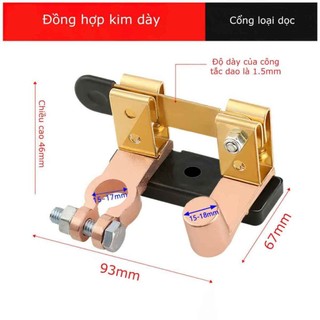 Công tắc ngắt kết nối bình ắc quy 12V 24V cho xe hơi，chất liệu hợp kim thép mạ đồng chất lượng cao ALINE