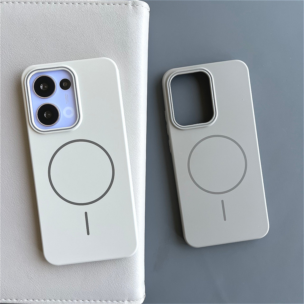 Ốp điện thoại cứng Macaron siêu mỏng bằng nhựa cho Redmi Note 14 13 12 PRO 15 15C 13C 14C K70 4G 5G NOTE14 Vỏ bọc chống sốc cuộn dây từ tính mịn