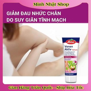 Kem Bôi  giãn tĩnh mạch Abtei Venen Aktiv 125ML của Đức - Date mới Đủ Bill