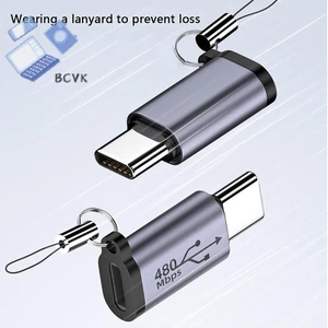 Bộ chuyển đổi USB-C sang Micro USB 1Pc Bộ chuyển đổi USB Type-C sang Micro USB Nam cho điện thoại Máy tính bảng Bộ chuyển đổi sạc máy ảnh tốt