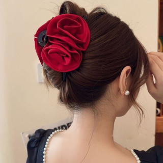 Nhẹ nhàng Lưới Gạc Móng Vuốt Tóc Hàm Kẹp Tính Khí Đa Năng Phụ Kiện Tóc Mũ Đội Đầu Cho Tóc DIY Phụ Kiện Tạo Kiểu Tóc