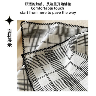 Phong Cách Nhật Bản Và Hàn Quốc Kẻ Sọc Khăn Vuông Nhỏ Khăn Lụa Nhỏ Nữ 70 Cotton Hai Mặt Khăn Nhỏ Hình Tam Giác Chất Kết Dính Trang Trí Buộc Tóc