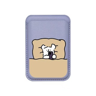 Ví điện thoại Lover Puppy Patten Thích hợp cho Iphone 15 16 16promax 14 13 12 Ví đựng thẻ điện thoại