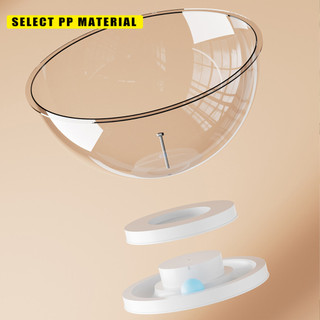 Tổ mèo trong suốt Acrylic Space Capsule Giường cho mèo có bóng theo dõi Đồ chơi cho mèo đa chức năng