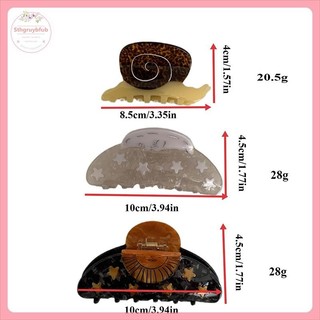 STHB Sáng Tạo Ngộ nghĩnh Acetate Ngôi Sao Hướng Dương Ốc Vuốt Tóc Cho Nữ Thời Trung Cổ Mặt Trời Nữ Kẹp Tóc Phụ Kiện Tóc Dụng Cụ VN
