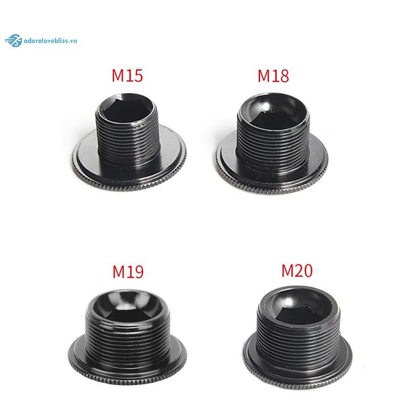 THÊM M15 M18 M19 M20 Hợp Kim Nhôm Quay Vít Xe Đạp Đường Bộ Crankset Nắp Bu Lông BSS