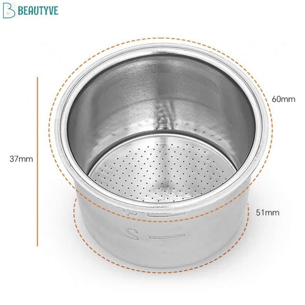 51mm Steel Filter 12g Capacity 18g Capacity 22g Capacity 51mm Bottom ...
