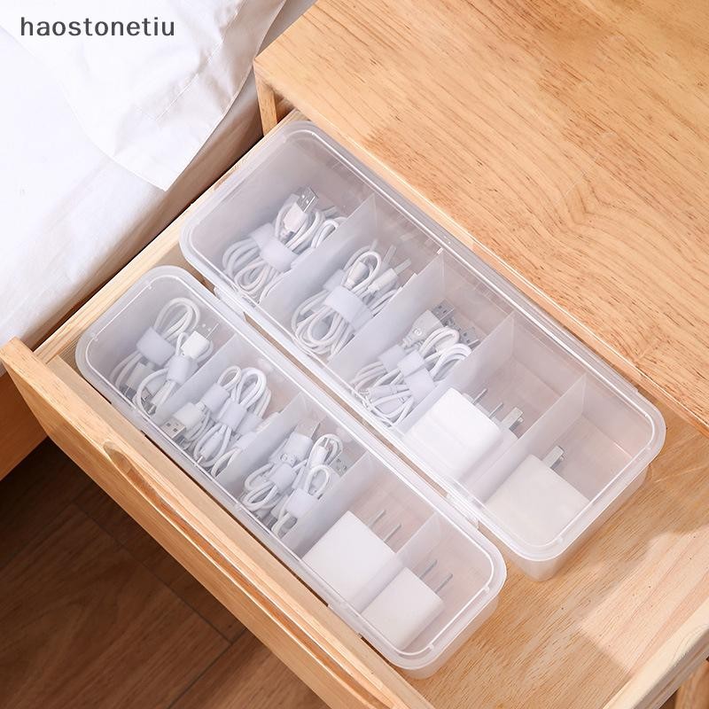 HA Hộp đựng cáp dữ liệu trong suốt Phân loại Hộp đựng thẻ chống bụi có nắp Hộp sưu tập máng xối cho văn phòng tại nhà n