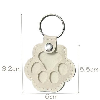 Móc khóa lưu niệm lông thú cưng Quà tặng tưởng niệm bằng da thật dành cho những người yêu thích chó mèo