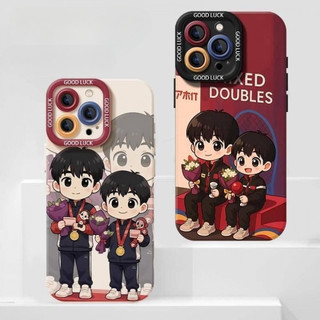 Ốp điện thoại Champion Shatou cho iPhone16 / 15 / 14 / 13 / MINI / 12 / 11 / Pro MAX / X / XS / XR / 7 / 8 / 6 Vỏ bảo vệ toàn diện bằng silicon lỏng chống sốc và chống rơi