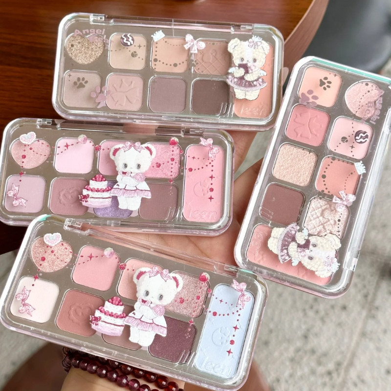 [TẶNG MÚT] Bảng Phấn Mắt Jill Leen 9 Ô Màu Crystal Fairy Eyes Lấp Lánh Nhũ Mịn MELODY.COSMETIC C620 | BigBuy360 - bigbuy360.vn