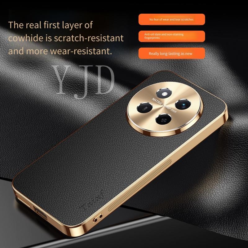 Ốp Lưng Cho Honor X9C Da Thông Minh Cao Cấp TPU Chống Rơi Vỏ Điện Thoại