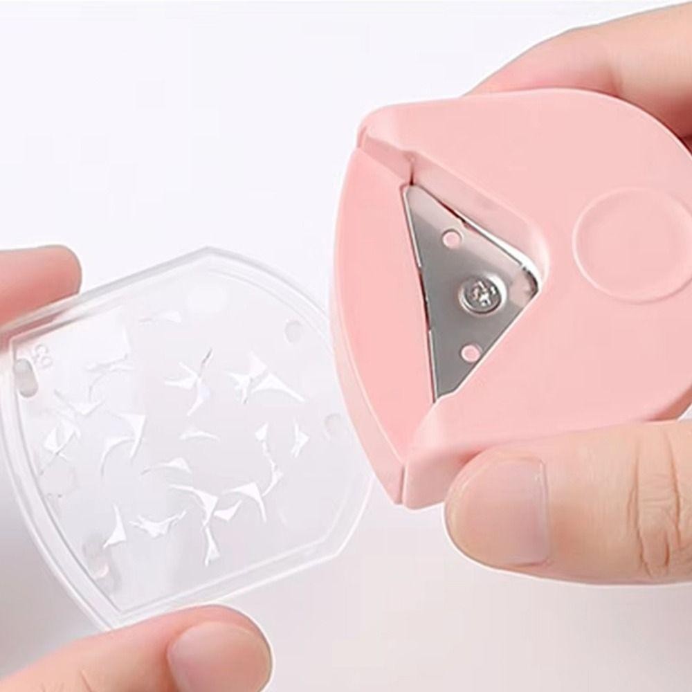 HIGHVIEWLS R4 Corner Rounder, DIY Scrapbook Craft Mini R4 Fillet Cutter, Di Động Góc Đấm Thẻ Ảnh Cắt Tròn