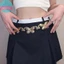Sund Kim Loại Dây Xích Cơ Thể Thắt Lưng Dây Xích Mặt Dây Chuyền Mùa Hè Đi Biển Eo Cơ Thể Trang Sức Lễ Hội Đai Bụng Trang Sức Nữ VN