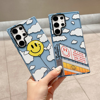Ốp lưng Phone Case For mềm GLITTER Balloon Smile cho Samsung Galaxy Samsung S26 25 24 23 22 UItra S25 24 23 Plus Vỏ bảo vệ chống sốc