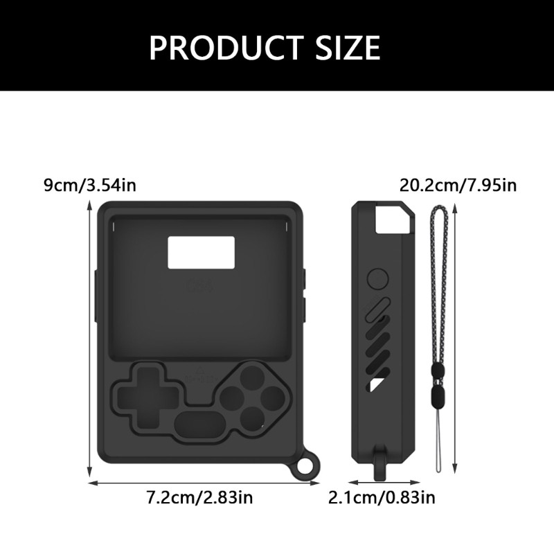 WU Game Console Vỏ Bảo Vệ Da Cho GKD Pixel 2 Vỏ Chống Trầy Xước Vỏ Bảo Vệ Vỏ Linh Hoạt Sle