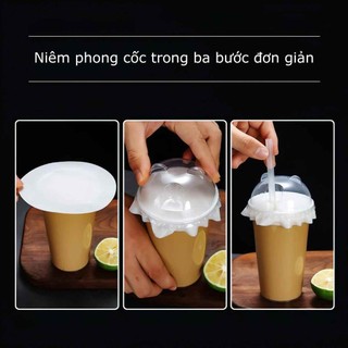 Set 500 Tờ Giấy Chống Tràn Trà Sữa, Giấy Lót Chống Tràn Ly Đồ Uống Mang Đi Chống Rò Rỉ Cho Cốc Ly Giấy - FE123
