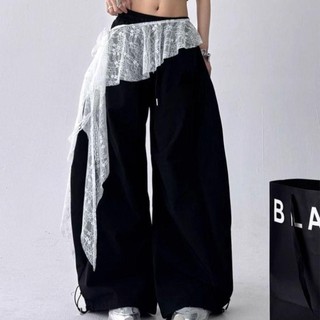 Váy mini ren thêu hoa không đều style Harajuku Y2K, phù hợp dạo phố