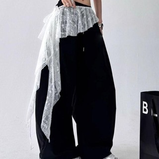 SoulSpace Váy Ren Mini Thêu Hoa Y2K, Thiết Kế Phối Ren Eo Cao, Phù Hợp Dạo Phố