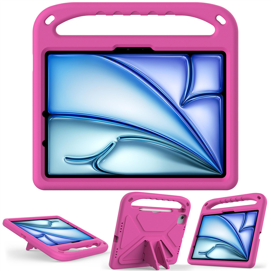 Ốp Lưng Cho iPad Air 11 "Air6 2024 M2 / 2025 M3 Pro 11 M4 Vỏ An Toàn Trẻ Em Bảo Vệ Máy Tính Bảng Chất Liệu Bọt Chống Sốc Vỏ An Toàn Và Chống Rơi